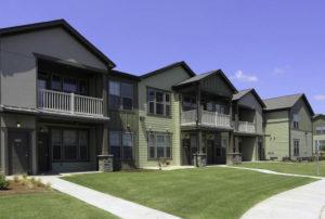 photo of townhome complex in Tulsa