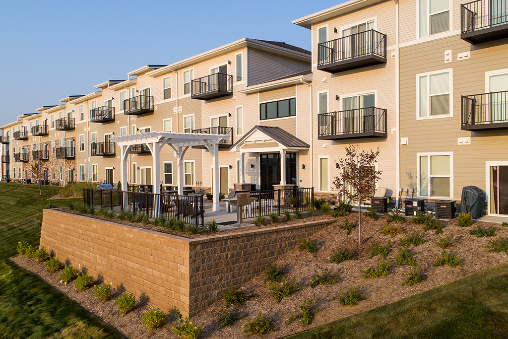 Photo of the back of Preserve on Maine in Rochester, Minnesota.
