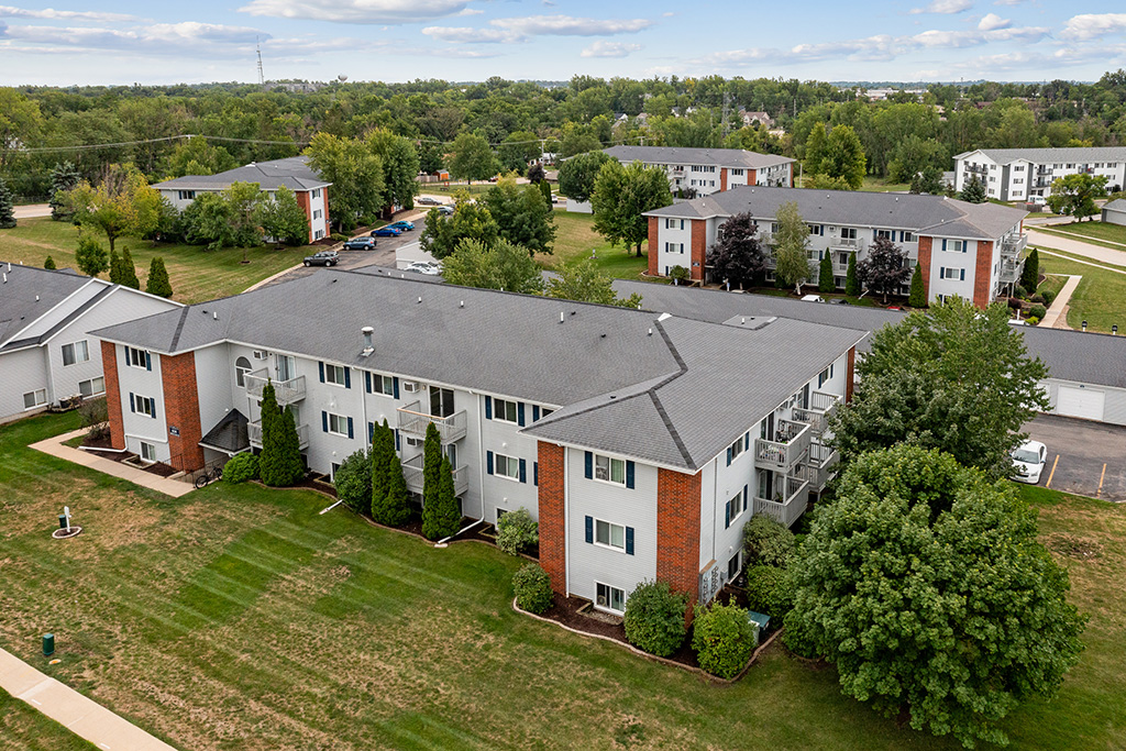 A photo of the Grand Ridge property in Cedar Rapids, Iowa.
